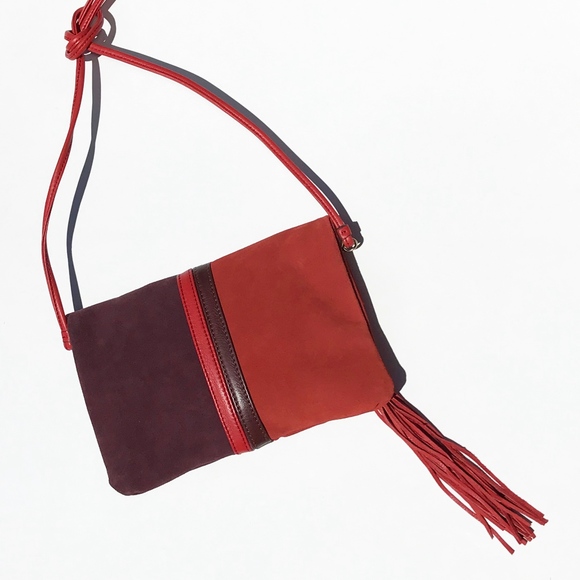 SANCTUARY, handbags, Crossbody, tassel, color bloc - Picture 3 of 3